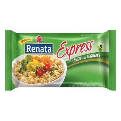 Macarrão Instantâneo Renata Legumes 85g