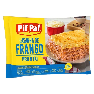 Lasanha Pif Paf Frango 600g