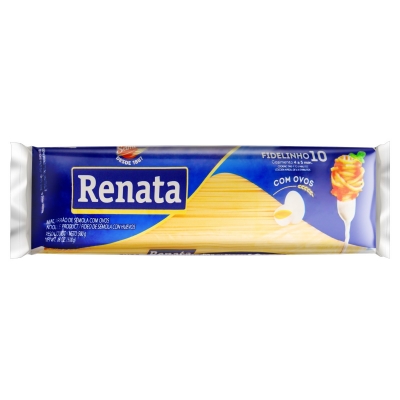 Macarrão Renata C/Ovos Fidelinho 10 500g