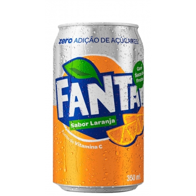 Refrigerante Fanta Laranja Zero 350ml