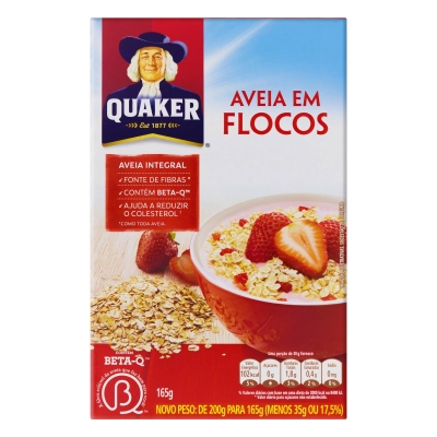 Aveia Flocos Quaker 165g