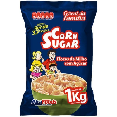 Cereal da Família Alcafoods Corn Sugar 1kg