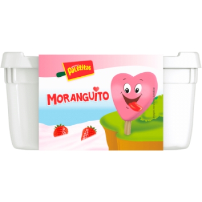 Sorvete Paletitas Moranguito 1,5l