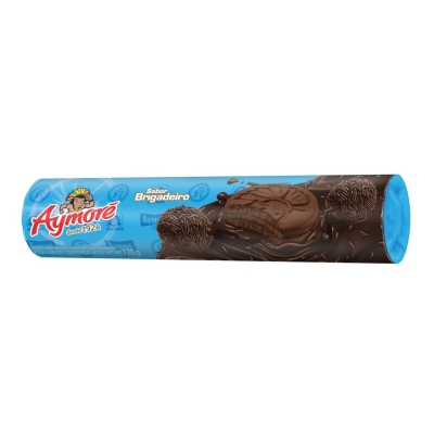 Biscoito Aymoré Recheado Brigadeiro 120g