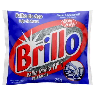 Palha de Aço Brillo N1 25g