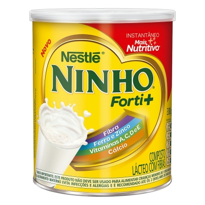 Composto Lácteo em Pó Ninho Fort+ 380g