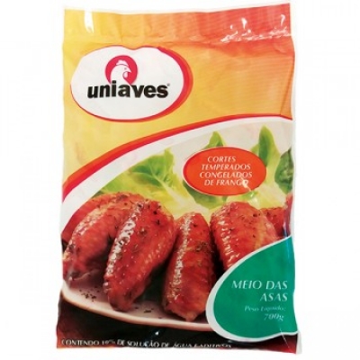 Meio da Asa de Frango Uniaves Pacote 700g