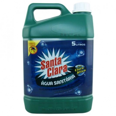 Água Sanitária Santa Clara 5l