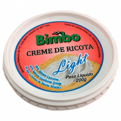 Creme de Ricota Bimbo Light 200g