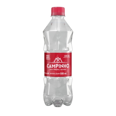 Água Mineral Campinho C/Gás 500ml