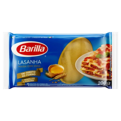 Massa P/Lasanha Barilla Ovos 200g