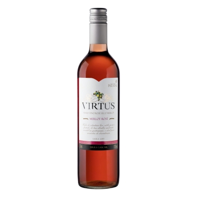 Vinho Virtus Rosé Seco Merlot 750ml