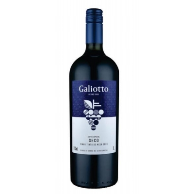 Vinho Galiotto Tinto Seco 1l