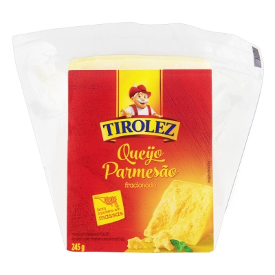 Queijo Parmesão Fracionado Tirolez 245g