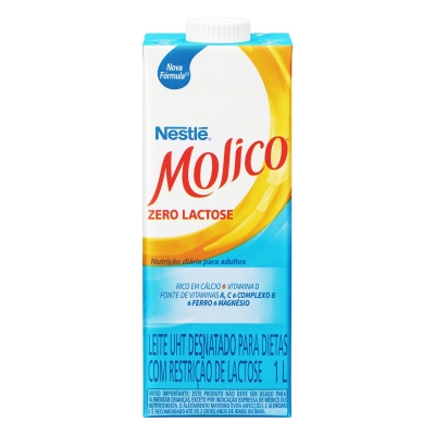 Leite Molico Desnatado Zero Lactose 1l
