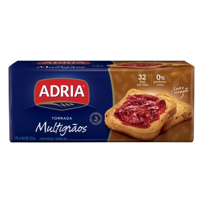 Torrada Adria Multigrãos 142g