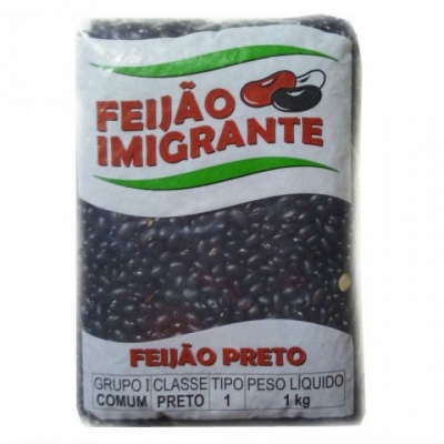 Feijão Preto Imigrante Tipo 1 1kg