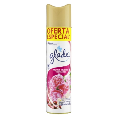 Odorizante de Ambiente Glade Frutas e Flores Vibrantes 360ml Oferta Especial