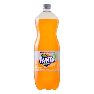 Refrigerante Fanta Laranja Zero 2l