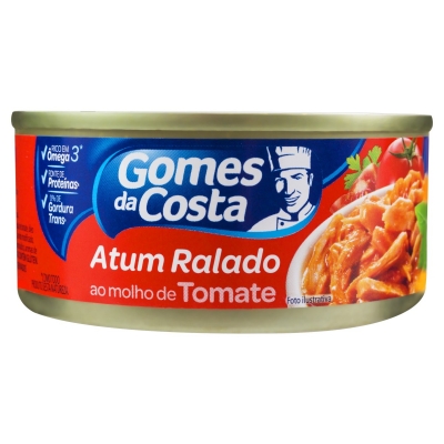 Atum Gomes da Costa Ralado Molho de Tomate 170g