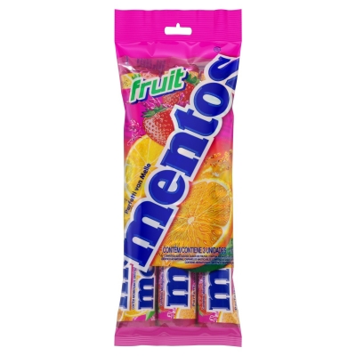 Balas Mentos Fruit C/3