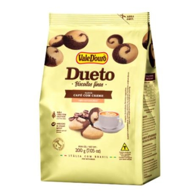 Biscoito Fino Vale D'ouro Café C/Creme 200g