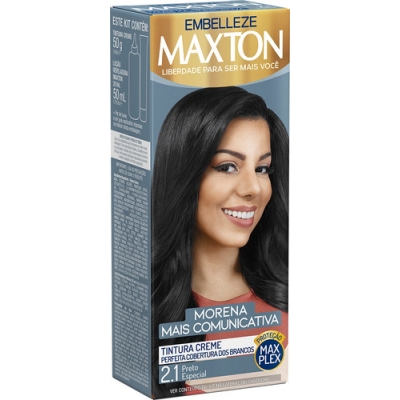 Tintura Maxton Kit 2.1 Preto Especial
