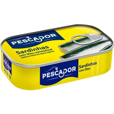Sardinha Pescador Óleo Comestível 125g