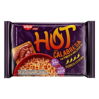 Miojo Nissin Lámen Hot Calabresa 85g