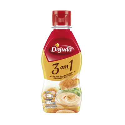 Molho 3 em 1 Dajuda 185g