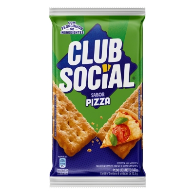 Biscoito Club Social Pizza 141g