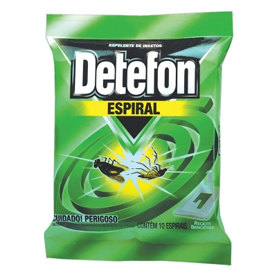Repelente Detefon Espiral C/10