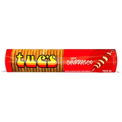 Biscoito Salgadinho Tucs Churrasco 100g