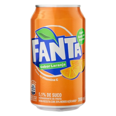 Refrigerante Fanta Laranja 350ml