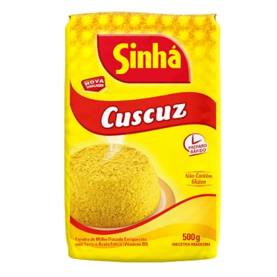 Farinha de Milho Sinhá Cuscuz Tradicional 500g