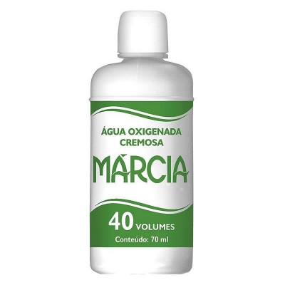 Água Oxigenada Cremosa Márcia 40 Volumes 70ml