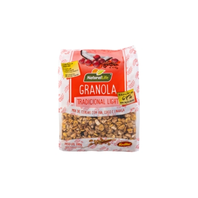 Granola Natural Life Tradicional Light 300g