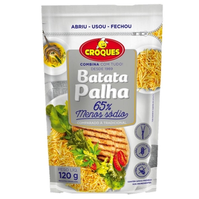 Batata Palha Croques Menos Sódio 100g