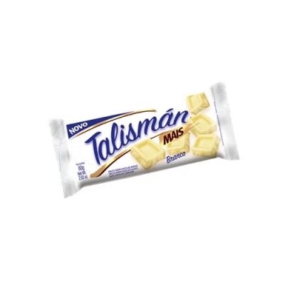 Barra de Chocolate Talismán Mais Branco 80g