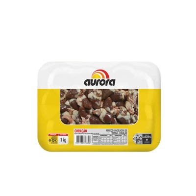 Coração de Frango Aurora Bandeja 1kg