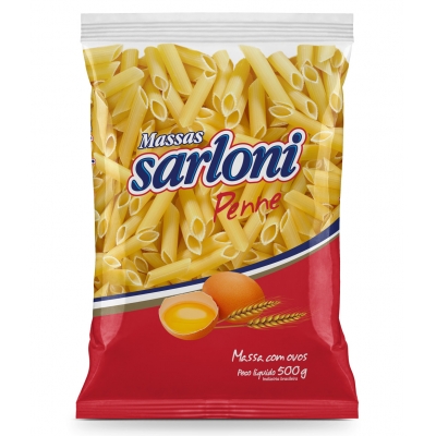 Macarrão Sarloni C/Ovos Penne 500g