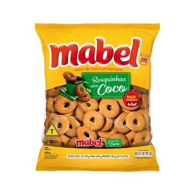 Rosquinhas Mabel Coco 600g