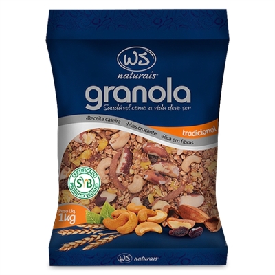 Granola WS Caseira 1kg