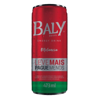 Energético Baly Melancia 473ml