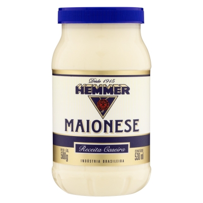 Maionese Hemmer Receita Caseira 500g