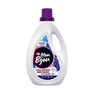 Lava Roupas Líquido Mon Bijou Lavanda 3l