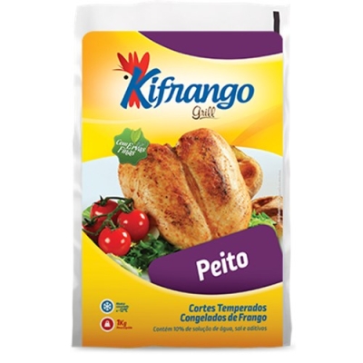 Peito C/Osso Kifrango C/Ervas Finas 1kg