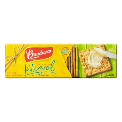 Biscoito Bauducco Levíssimo Cream Cracker Integral 200g