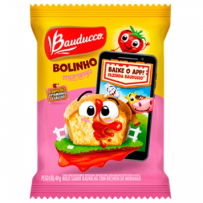 Bolinho Bauducco Morango 40g