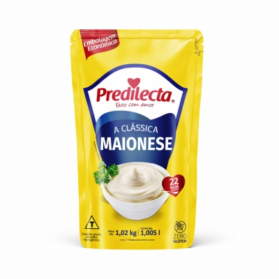 Maionese Predilecta Sachê 1,02kg